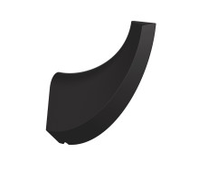 Крючок для ванной комнаты Knotlor RH103BL черный матовый 