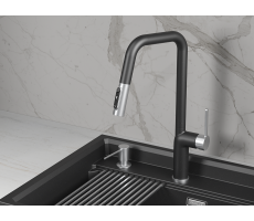 Смеситель для кухни GRANULA 9011, ШВАРЦ Смеситель для кухни GRANULA 9011, ШВАРЦ