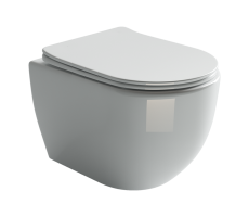 Подвесной унитаз Mia Rimless Ceramica Nova CN1805 Белый Подвесной унитаз Mia Rimless Ceramica Nova CN1805 Белый