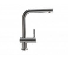 Смеситель ULGRAN Steel 022-001, цвет "брашированная сталь" US-022-001 Смеситель ULGRAN Steel 022-001, цвет "брашированная сталь" US-022-001