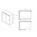 Душевой уголок ABBER Komfort AG93150B-S102B черный матовый 