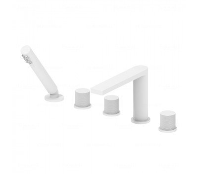 Смеситель на борт ванны Feramolli BO8827S белый 