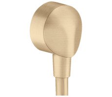 Шланговое подсоединение Hansgrohe FixFit 27454140 шлифованная бронза Шланговое подсоединение Hansgrohe FixFit 27454140 шлифованная бронза