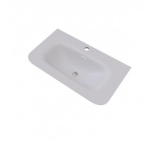 Раковина встраиваемая Knotlor ЦВЕТЕНИЕ FWB310800WY матовый белый 80 см  