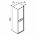 Пенал ORKA Clay 40 Sahra, универсальный 3003815  Пенал ORKA Clay 40 Sahra, универсальный 3003815