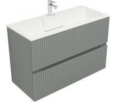 Тумба с раковиной Aquanet Джейн 100 цв.мисти грин (раковина Фортуна) 00332517 Тумба с раковиной Aquanet Джейн 100 цв.мисти грин (раковина Фортуна) 00332517