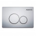 Панель смыва AQUAme AQM4101CR хром 