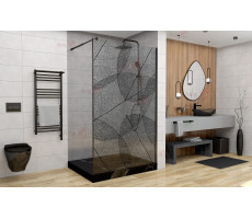 Душевая перегородка AvaCan MB110 черный 