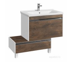 Тумба под раковину Aquaton Капри 80 таксония темная 1A230201KPDB0 Тумба под раковину Aquaton Капри 80 таксония темная 1A230201KPDB0