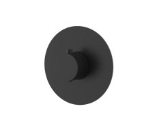 Термостатический смеситель для душа NEMO Round NM-2360MB  Черный матовый 