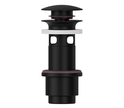 Донный клапан Newform Technical Accessories 232.01.093 Черный матовый 