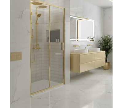 Душевая дверь CeramaLux CL307MG-1314 Matt Gold Матовое Золото 