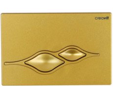 Кнопка для инсталляции UFO золото CREAVIT GP1006.00 Золото матовое