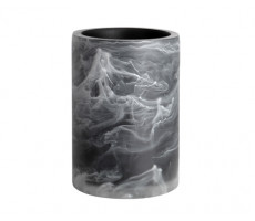 Стакан для зубных щеток WasserKRAFT Neime K-1900 1928 черный матовый/белый матовый 