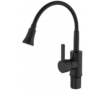 Смеситель для кухни с гибким изливом KF519B VODA 