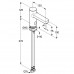 Смеситель для раковины KLUDI ZENTA E Сенсор Хром 3810005 