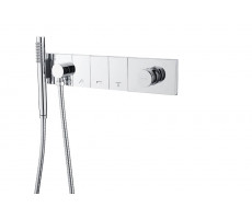Смеситель ZODIAC с ручным душем CHROME Boheme 132-SYS-CR хром 