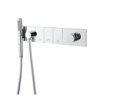 Смеситель ZODIAC с ручным душем CHROME Boheme 132-SYS-CR хром 