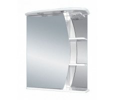 Зеркальный шкаф Misty Луна 60 левый Э-Лун02060-01СвЛ Зеркальный шкаф Misty Луна 60 левый Э-Лун02060-01СвЛ