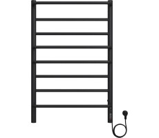Полотенцесушитель электрический Terminus Евромикс П8 50х80 КС, черный муар 