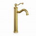 Смеситель для раковины PAINI Duomo без донного клапана, высокий, брашированное золото PVD (PJ) 88PJ205LL 