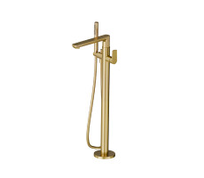 Смеситель для ванны Newform Haka 72084E.59.097 Золото Смеситель для ванны Newform Haka 72084E.59.097 Золото