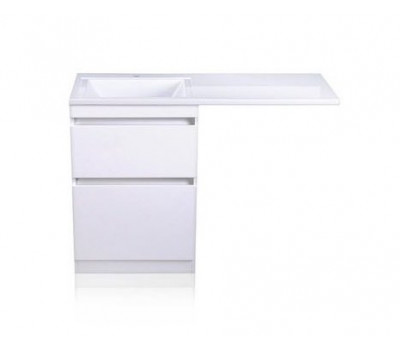 Тумба напольная Style Line Даллас 110, Люкс белая, PLUS, ЭМАЛЬ СС-00002347 Тумба напольная Style Line Даллас 110, Люкс белая, PLUS, ЭМАЛЬ СС-00002347