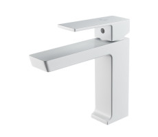 Смеситель для раковины Rose R1801C-1, белый