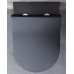 Унитаз подвесной Allen Brau Priority 4.31001.31 черный матовый Унитаз подвесной Allen Brau Priority 4.31001.31 черный матовый