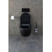 Унитаз подвесной Allen Brau Priority 4.31001.31 черный матовый Унитаз подвесной Allen Brau Priority 4.31001.31 черный матовый