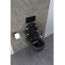 Унитаз подвесной Allen Brau Priority 4.31001.31 черный матовый Унитаз подвесной Allen Brau Priority 4.31001.31 черный матовый