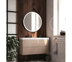 Зеркало с подсветкой ART&MAX MILAN AM-Mil-1000-DS-F-Nero Зеркало с подсветкой ART&MAX MILAN AM-Mil-1000-DS-F-Nero