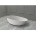 Ванна из искусственного камня ABBER Stein AS9611-1.7 белая матовая 