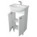 Тумба под раковину 1Marka Story 45Н 2д. Белый глянец