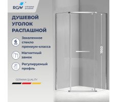 Душевой уголок RGW PA-83 1000x1000 78088300-11 хром 