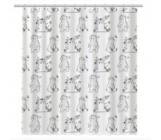 Шторка для ванной Fixsen Teddy Wash  FX-1505 