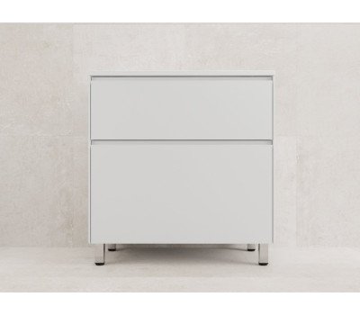 Тумба напольная Style Line ЛИМА 80 эмаль, под раковину LINE 80, 2 ящ., PLUS, белый матовый ЛС-00002350 