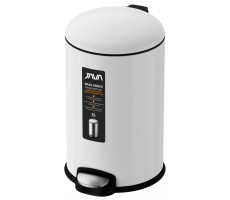 Ведро с микролифтом 8 л JAVA S-885-8W белый Ведро с микролифтом 8 л JAVA S-885-8W белый