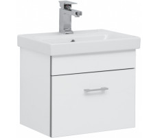 Тумба с раковиной Aquanet Верона 50 (Moduo Slim) белый 