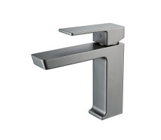 Смеситель для раковины Rose R1801T-1, оружейная сталь