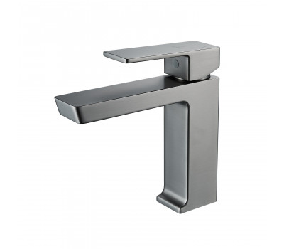 Смеситель для раковины Rose R1801T-1, оружейная сталь