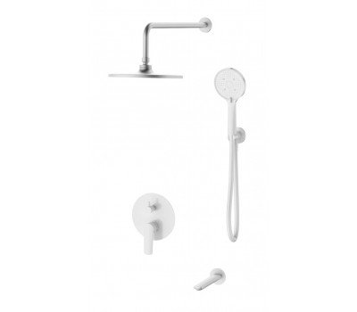 Душевая система скрытого монтажа с переключателем на 3 потребителя SET7in1LGW ESKO 