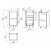 Тумба под раковину Misty Алиса 40 Э-Али01040-0112Я 