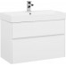 Тумба с раковиной Aquanet Бруклин 85 белый 00212598 Тумба с раковиной Aquanet Бруклин 85 белый 00212598