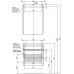 Тумба с раковиной Aquanet София 60 белый Тумба с раковиной Aquanet София 60 белый
