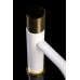 Смеситель STICK для умыв. низ. WHITE TOUCH GOLD Boheme 121-WG.2 