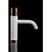 Смеситель STICK для умыв. низ. WHITE TOUCH GOLD Boheme 121-WG.2 