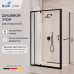Душевой уголок RGW PA-078-1B (RGW PA-008B + Z-060-2B) 900x900 3508078199-14 Черный 