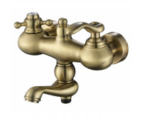Смеситель для ванны с душем KAISER Logo 47722-1Br бронза 