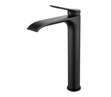 Смеситель для раковины высокий Shevanik S4111H, черный